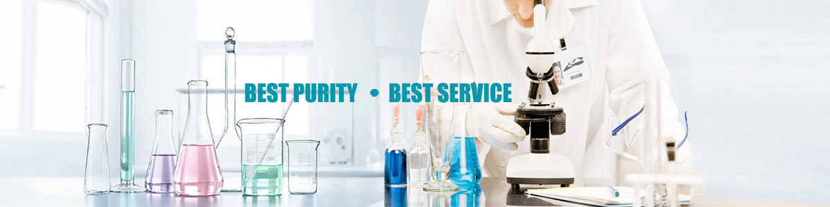 Laboratory glassware and microscope banner
